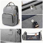 Mochila Cambiador Bebés Multifunción