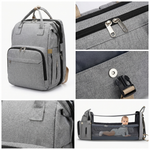 Mochila Cambiador Bebés Multifunción